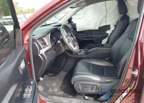 2014 Toyota Highlander Xle V6 from USA, damaged, VIN 5TDKKRFH2ES028665